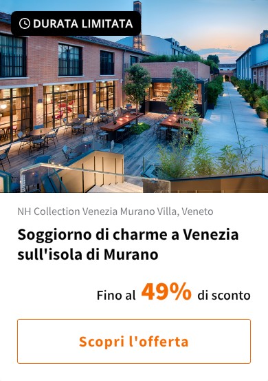 Soggiorno di charme a Venezia sull&#x27;isola di Murano