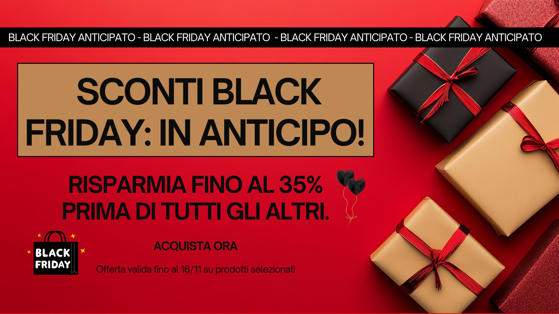 Promo Pre - Black Friday 2025