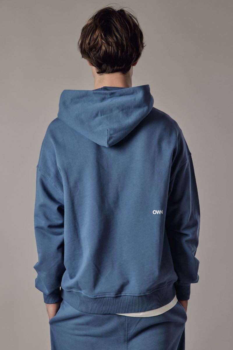 Felpa con Cappuccio Loose Fit Uomo