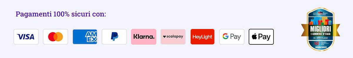 Pagamenti 100% sicuri