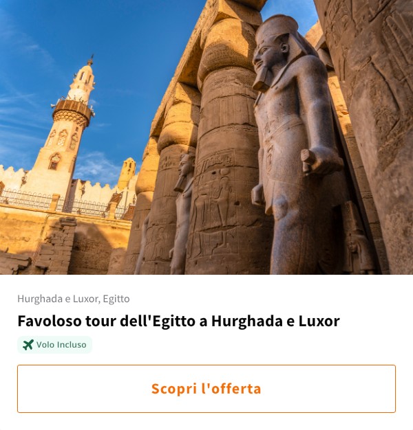 Favoloso tour dell'Egitto a Hurghada e Luxor