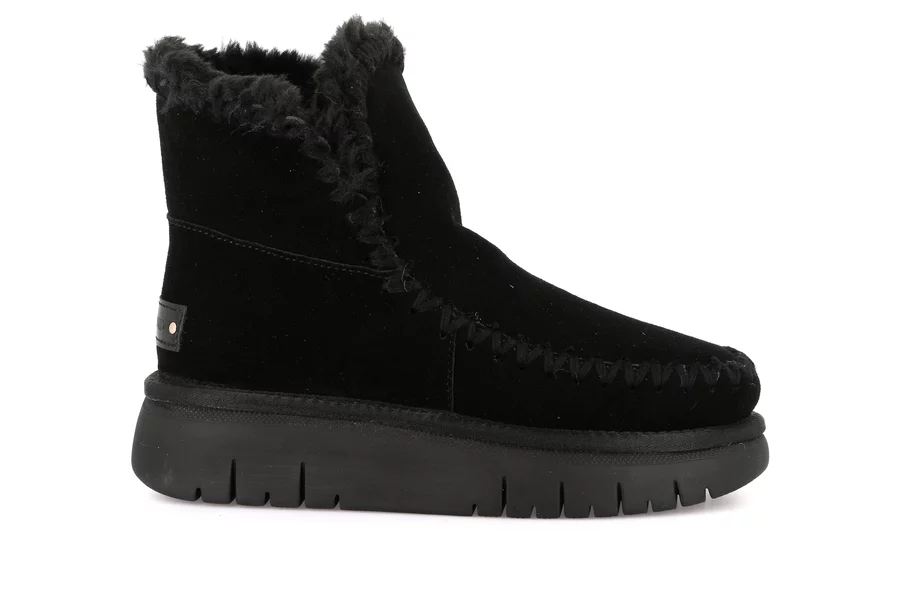 Tronchetto cozy in camoscio | CHOT