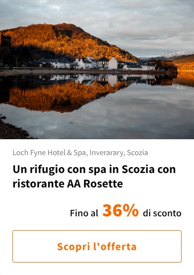 Un rifugio con spa in Scozia con ristorante AA Rosette
