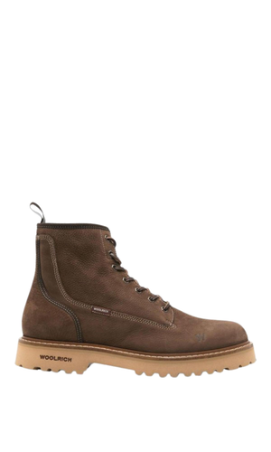 Nubuck leather boot