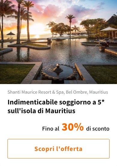 Indimenticabile soggiorno a 5* sull&#x27;isola di Mauritius
