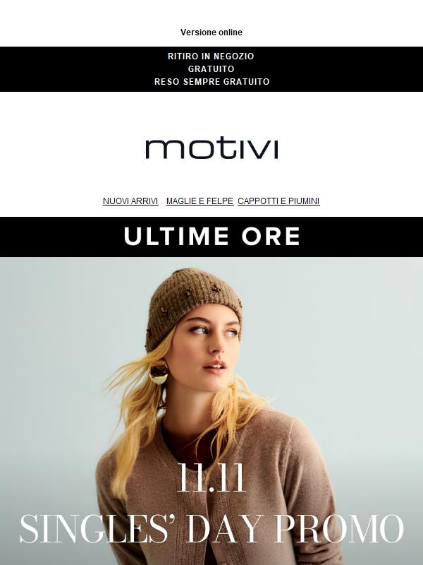 ULTIME ORE | -22% su tutto