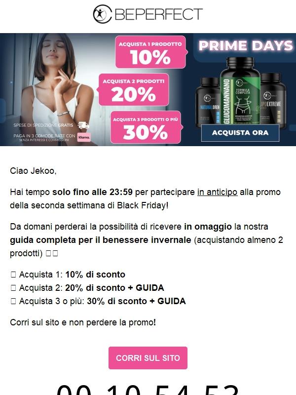 RE: ⚠️ Il tuo 30% di sconto scade oggi