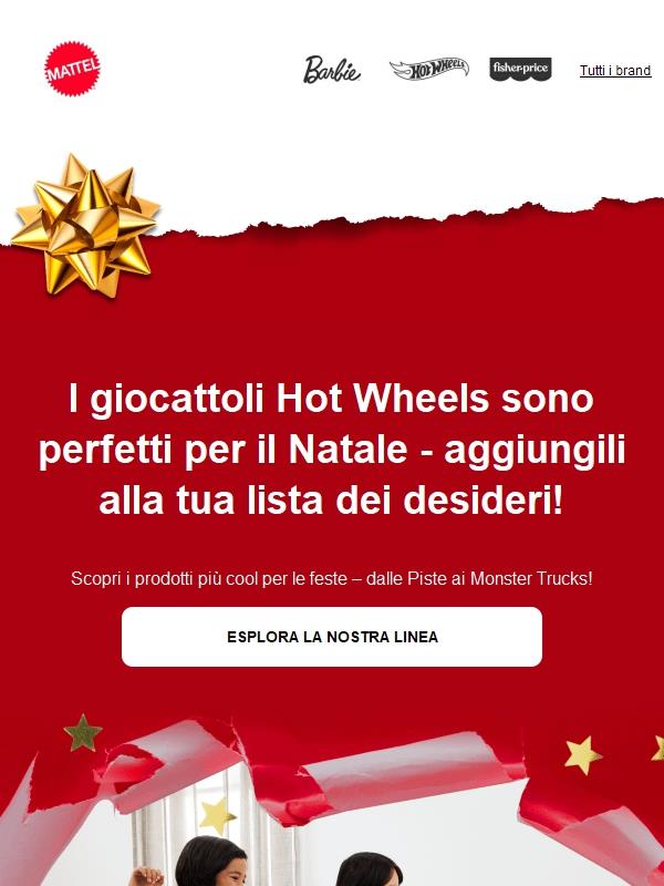 Qual è la lista dei desideri di tuo figlio quest’anno?