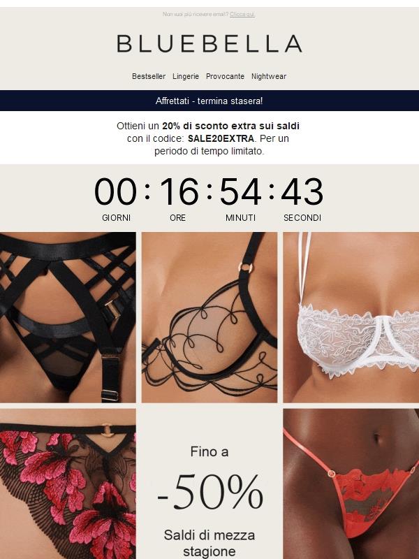 Ultime 24 ore di saldi + extra -20%