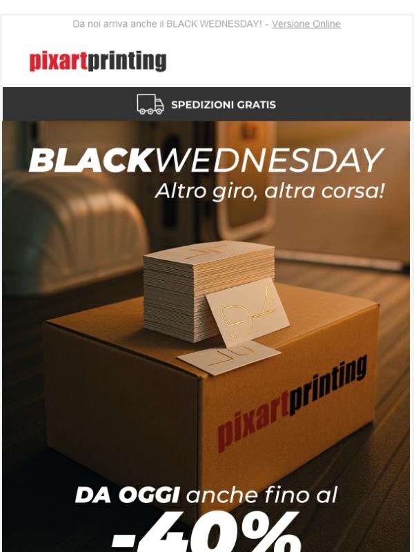 Nuova promo: da oggi anche i biglietti da visita fino al -40%!