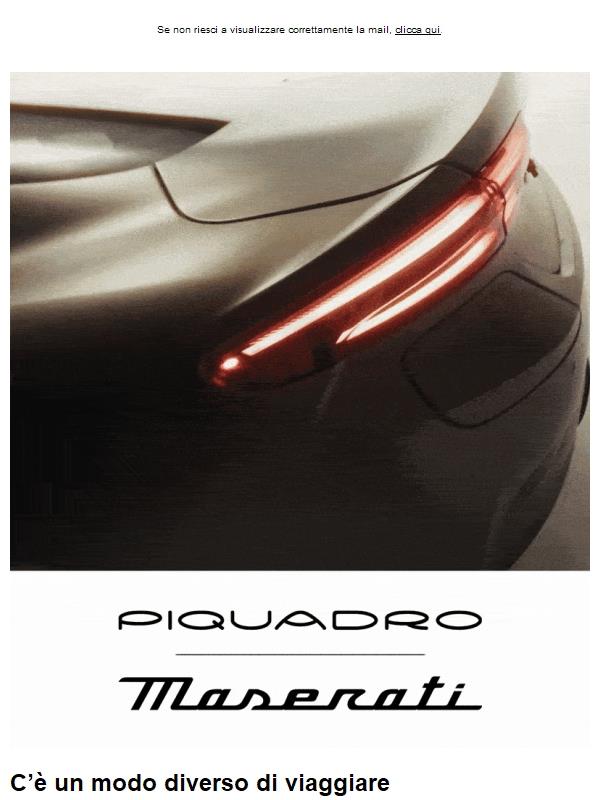 Eleganza, potenza, controllo: scopri il secondo drop Piquadro x Maserati.