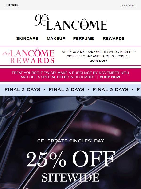 Still Thinking? 🤔 25% Off + Free Gift on $175+ Ends Tomorrow!