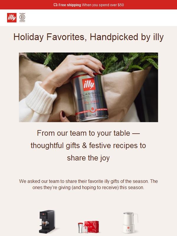 The Perfect Gift Begins with Illy