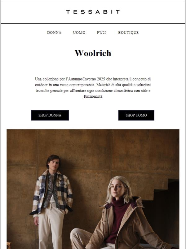 Eyes on: Woolrich