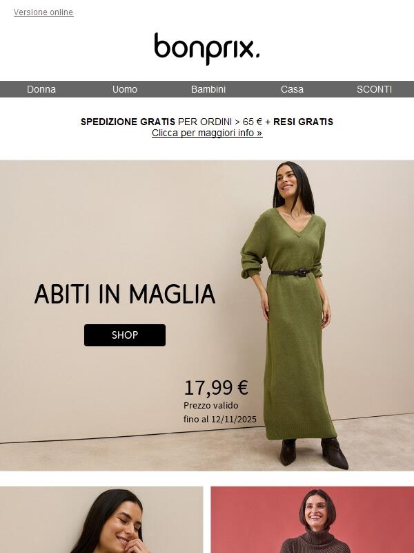 Abiti in maglia: il comfort per l'autunno 🧡
