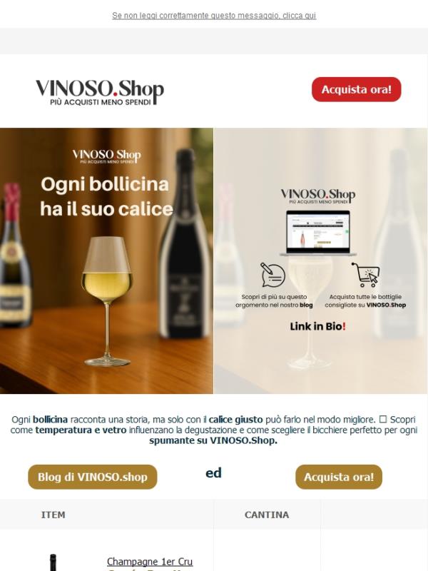 🍾 VINOSO | Ogni bollicina racconta una storia