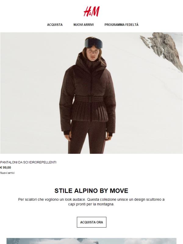 Novità: Sci e snowboard by Move