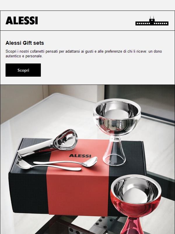 Scopri l’arte del regalo con Alessi