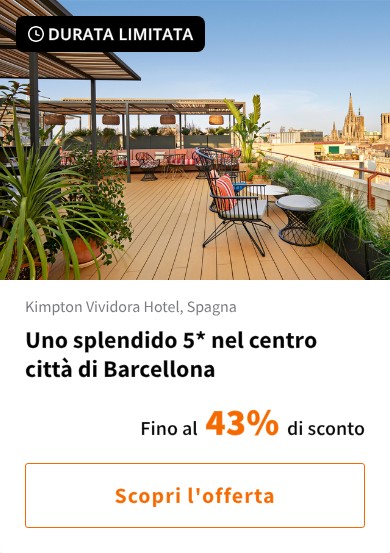 Uno splendido 5* nel centro città di Barcellona