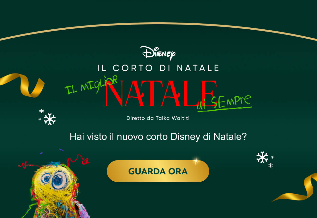 DISNEY IL CORTO DI NATALE ¿IL MIGLIOR MATALE DI SEMPRE Diretto da Taika Waititi. Hai visto il nuovo corto Disney di Natale? GUARDA ORA