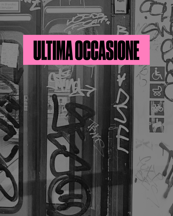 ULTIMA OCCASIONE
