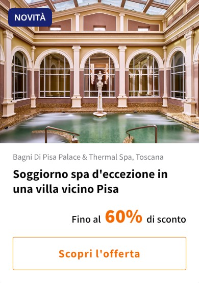 Soggiorno spa d&#x27;eccezione in una villa vicino Pisa