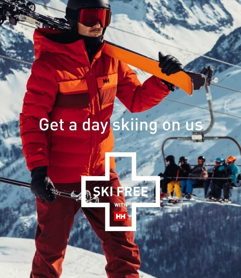 Get a day skiing on us. SKI FREE WITH HH