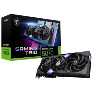 Scheda Grafica MSI GeForce RTX 5070 GAMING TRIO OC 12GB GDDR7 Reflex 2 RTX AI DLSS4