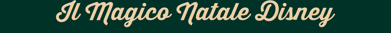 Il Magico Natale Disney