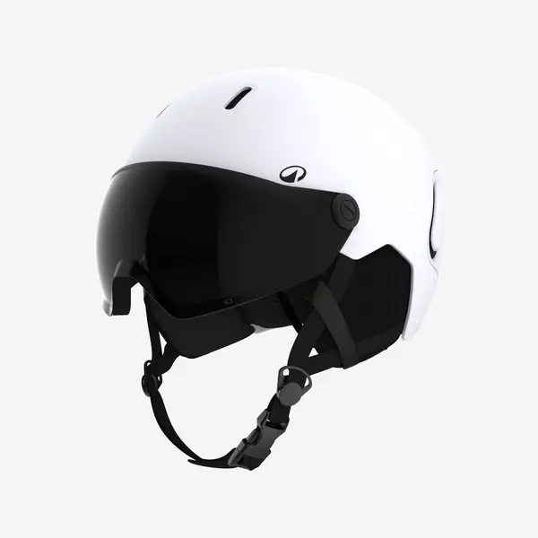 WEDZE Casco con visiera sci adulto Feel 150 bianco