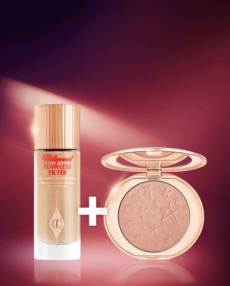 HOLLYWOOD FLAWLESS FILTER & GLOW GLIDE HIGHLIGHTER DUO