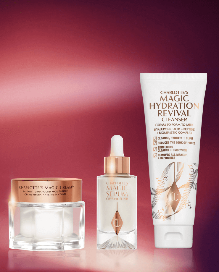 CHARLOTTE'S 3-STEP MAGIC SKIN ROUTINE