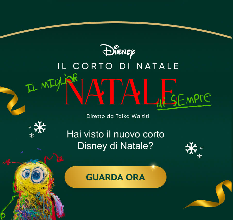 DISNEY IL CORTO DI NATALE ¿IL MIGLIOR MATALE DI SEMPRE Diretto da Taika Waititi. Hai visto il nuovo corto Disney di Natale? GUARDA ORA