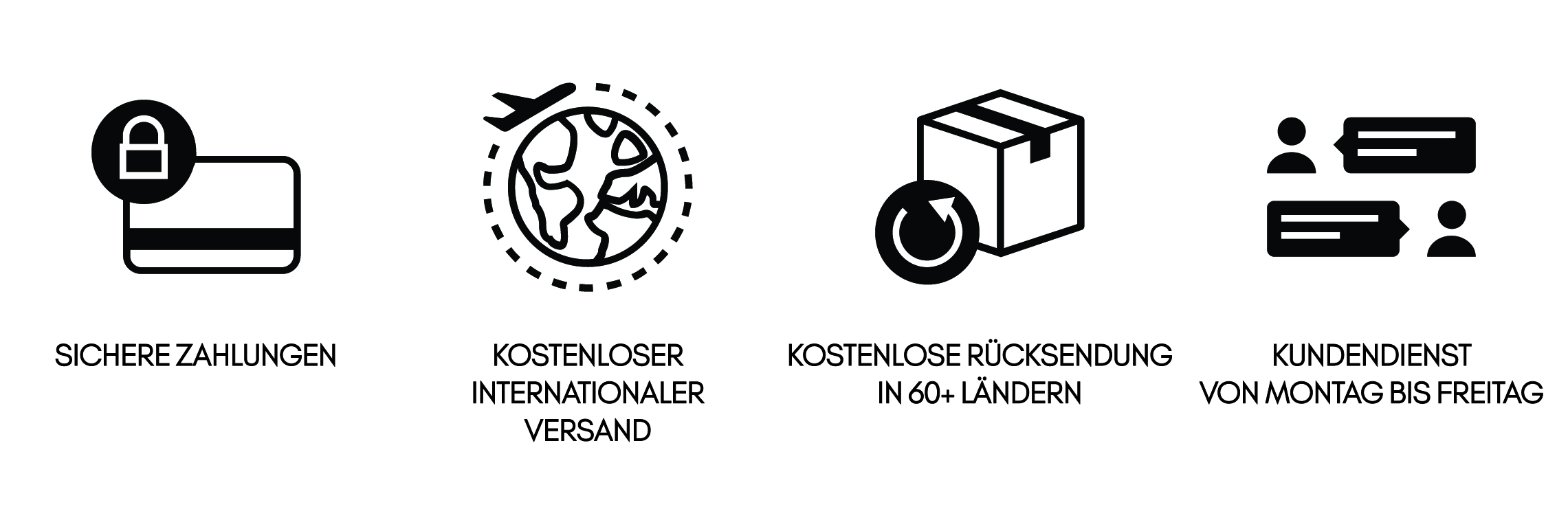 Mia Burton Shopping: Sichere Zahlungen, kostenloser weltweiter Versand, Kostenloser Rücksendung in 60+ Ländern, Live-Kundenservice