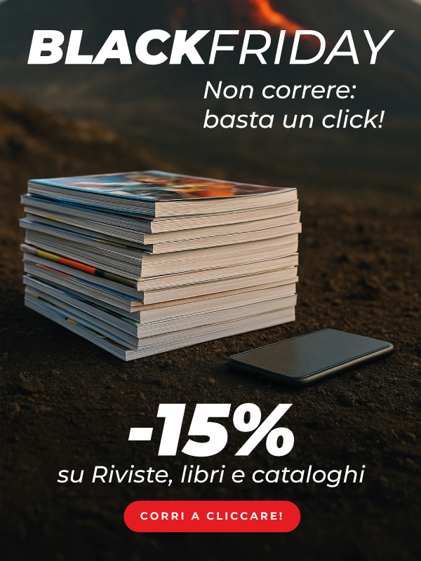 Riviste, libri e cataloghi al -15%