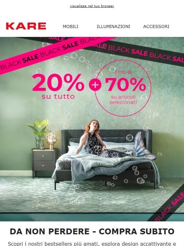 Black Sale – Risparmi imperdibili