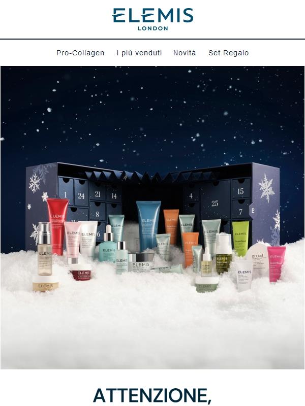 Pss... il calendario comprende due iconici prodotti in formato standard