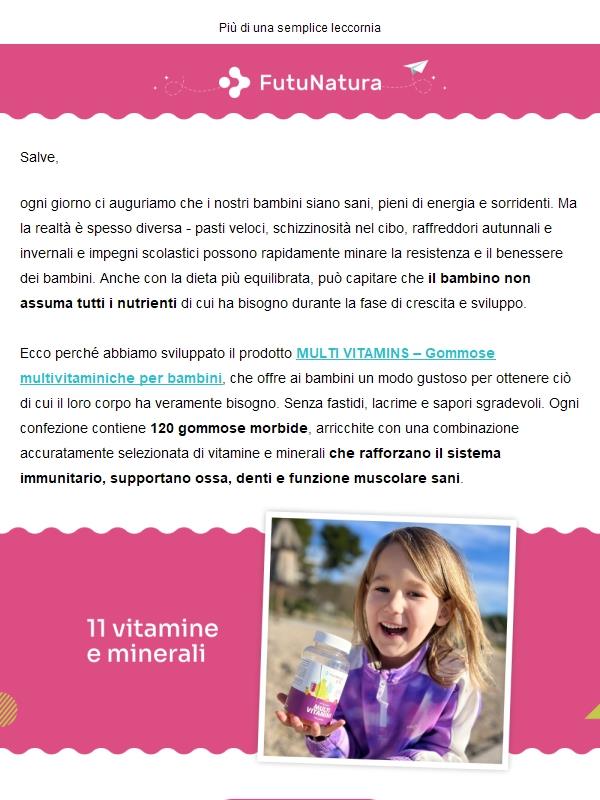 Vitamine sotto forma di gommose per bambini 🍬