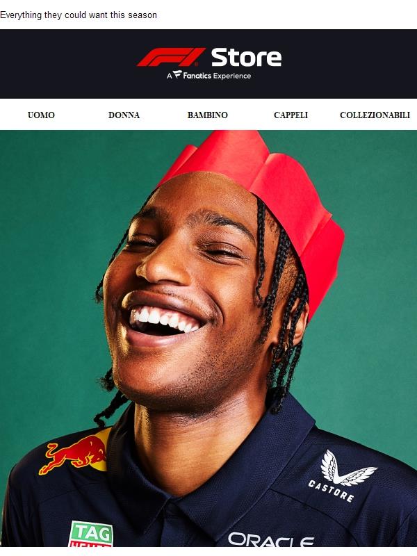 Gift the F1 fans you love 🎁