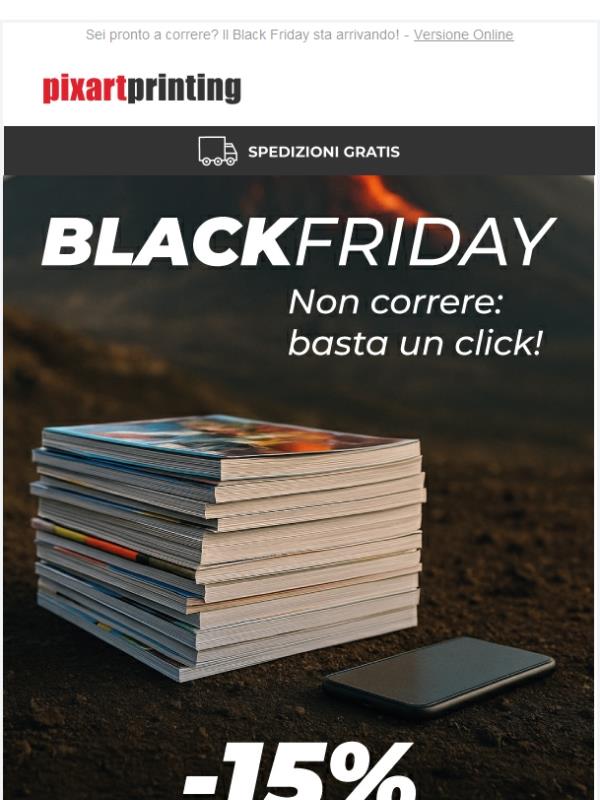 -15% su riviste, libri e cataloghi? Certo, basta un click!