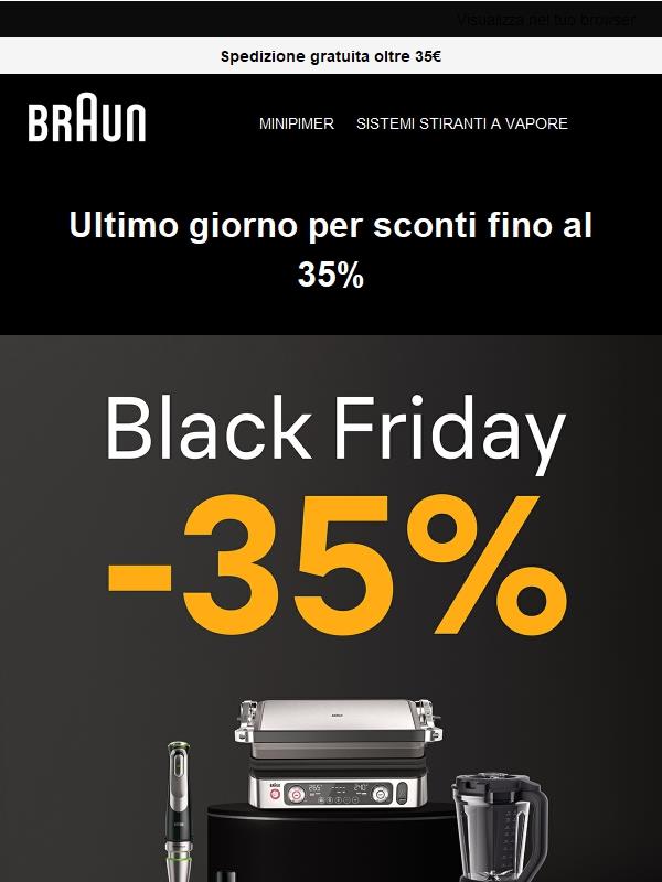 Il tuo sconto scade stasera.