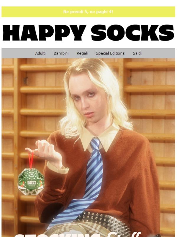 Idee regalo frizzanti per le calze