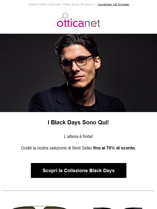 Fino al 70% di sconto + Extra -13% con il codice BLACK13 🔥