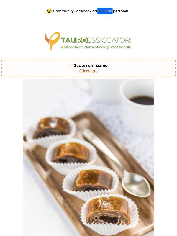 🍫 Girelle di Cachi e Cioccolato