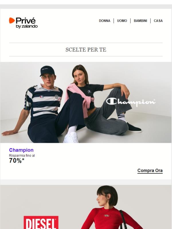 Diesel, Champion & Salomon ⎪ Offerte per il buonumore 🙌