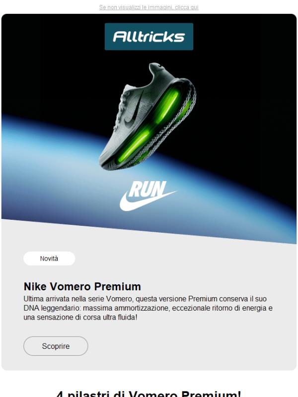 Nike Vomero Premium: il massimo del comfort!