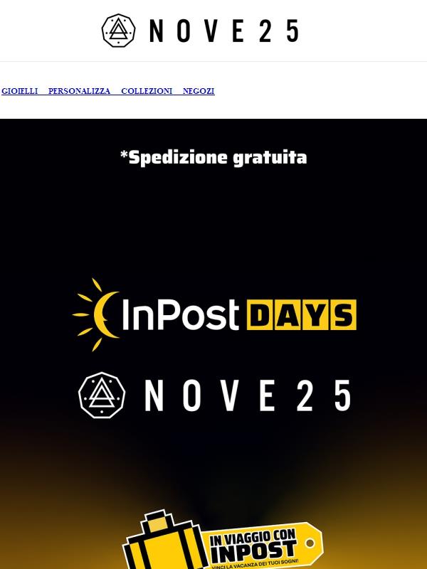 Spedizione gratuita in Italia con InPost 📦