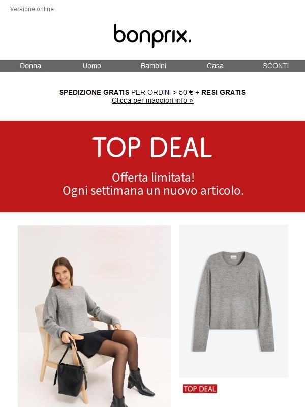 Il TOP DEAL della settimana
