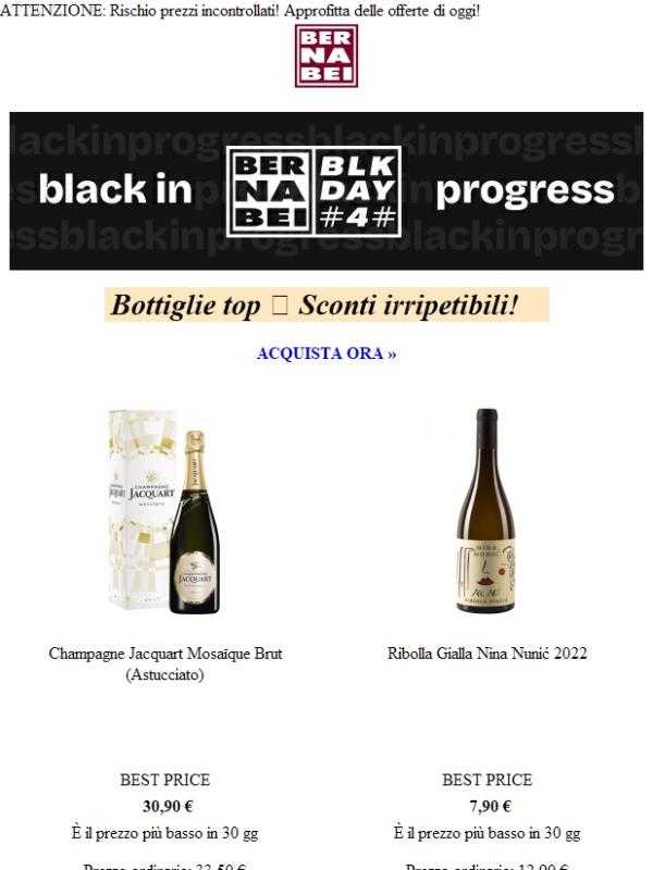 D4: Black in Progress 🔥 Occasioni black!