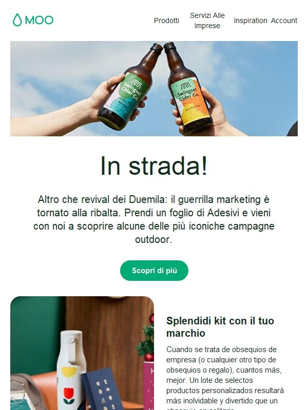 MOOsletter: Il glorioso ritorno del guerrilla marketing
